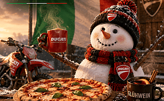Einladung zur Weihnachtsfeier mit Pizza und Glühwein am 29. November.